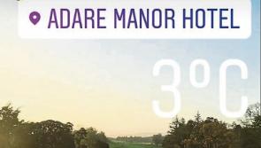 Golf star Rory McIlroy wakes up in Limerick's lavish Adare Manor