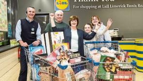 Limerick woman bags free goods in Christmas trolley dash at Lidl