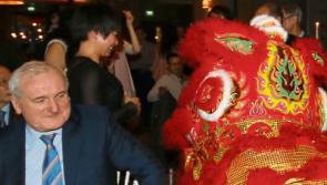 Former Taoiseach Bertie Ahern celebrates Chinese New Year in Limerick