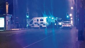 Injuries reported following two car collision in Limerick city centre