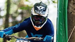 Limerick downhill champion Oisin O'Callaghan showing his class