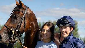 Abbeyfeale apprentice jockey visits Dundalk winners enclosure