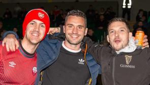 In Pictures: Treaty United fans celebrate league win over Waterford FC