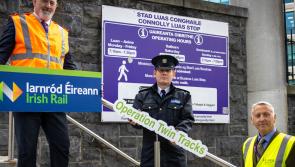Garda in 'Twin Tracks' anti-social behaviour clampdown on public transport