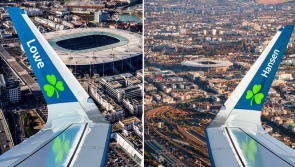 Aer Lingus gets behind the boys in green, adding extra flare added to their planes 