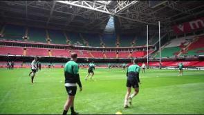 WATCH: Ireland team's Captain's Run ahead of Six Nations opener with Wales