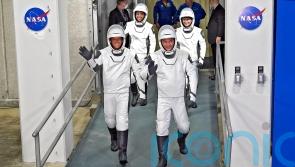 First gender-equal NASA crew launches from Earth to International Space Station