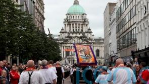 Thousands gather in Belfast to celebrate 100 years of Northern Ireland