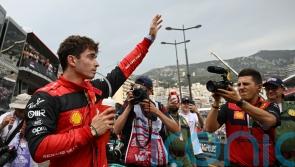 Charles Leclerc delights home crowd with pole position for Monaco Grand Prix