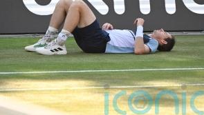 Andy Murray hampered by abdominal problem in Boss Open final defeat