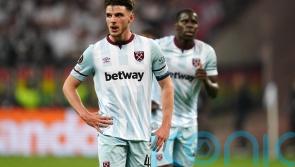 David Moyes and Declan Rice banned by UEFA for Eintracht Frankfurt incidents