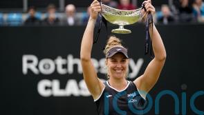 Back-to-back titles for Beatriz Haddad Maia as Zhang Shuai retires in Birmingham