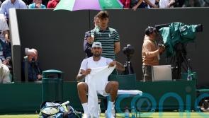 Nick Kyrgios criticises some spectators in five-set win over Britain&rsquo;s Paul Jubb