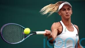 Lesia Tsurenko wears Ukraine ribbon in victory over compatriot Anhelina Kalinina