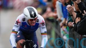 Yves Lampaert claims victory in Copenhagen on wet opening day of Tour de France