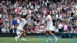 Australian duo win doubles title after five-set epic against injury-hit opponent