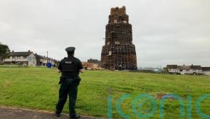 Man dies after falling from bonfire in Northern Ireland
