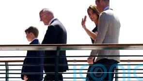 Kate, William and George arrive at Wimbledon for &lsquo;electrifying&rsquo; men&rsquo;s final