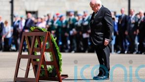 National Day of Commemoration ceremonies take place across Ireland