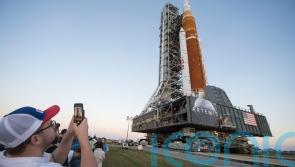 NASA set date for test flight of giant moon rocket