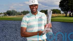 Tony Finau comes from five behind to win 3M Open and set tournament record