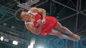 Jake Jarman sweeps the board but cramp counts out Cyrille Tchatchet