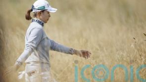 Former champion Hinako Shibuno sets testing clubhouse target at AIG Women&rsquo;s Open