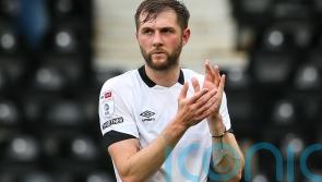 Tom Barkhuizen&rsquo;s second-half header helps Derby to see off Mansfield