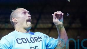 Oleksandr Usyk shows off coin tricks in workout ahead of Anthony Joshua bout