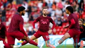 Jordan Henderson to miss Merseyside derby as Liverpool await scan results