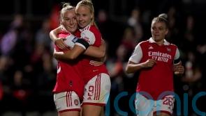 Beth Mead scores twice as Arsenal thrash Brighton in WSL opener