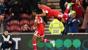 Chuba Akpom strike gives managerless Middlesbrough victory against Birmingham