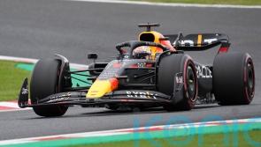 Max Verstappen records fastest time in final practice at Japan Grand Prix