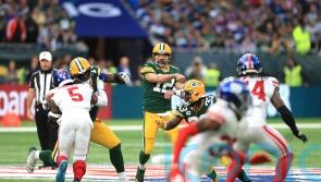 Aaron Rodgers hopes to see &lsquo;Packer World&rsquo; back in London despite defeat