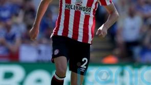 Aaron Hickey to miss Brentford&rsquo;s clash with Chelsea due to ankle injury