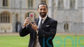 Rio Ferdinand reflects on work to create &lsquo;positive change&rsquo; as he collects OBE