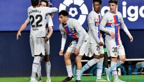 Gerard Pique sent off on Barcelona swansong despite not even playing at Osasuna