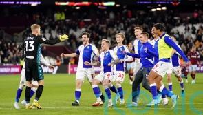 Blackburn shock West Ham in one of four Carabao Cup ties to go to penalties