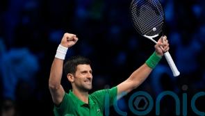 Novak Djokovic closes in on Roger Federer record after reaching Turin final