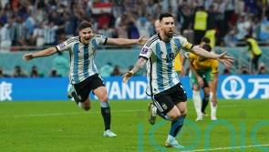 Another milestone and another goal for Lionel Messi as Argentina beat Australia
