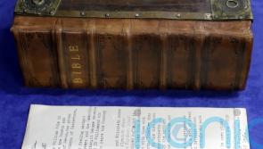 Rare copy of Bible sells for five-figure sum at Northern Irish auction