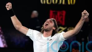 Stefanos Tsitsipas holds off Jannik Sinner fightback to make last eight