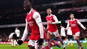 Eddie Nketiah nets late winner as Arsenal beat Man Utd in Emirates thriller