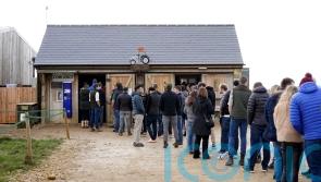 Crowds flock to Jeremy Clarkson&rsquo;s Diddly Squat farm shop on reopening 