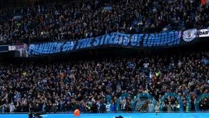 Man City fans drown out Premier League anthem with boos before Aston Villa game