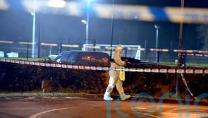 Off-duty police officer shot in front of young son in &lsquo;callous attack&rsquo;