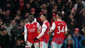 Arsenal march on at Premier League summit by thrashing Everton
