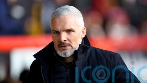 Police investigate after objects thrown at Dundee United manager Jim Goodwin