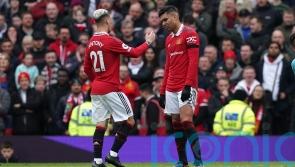 Casemiro sent off as Manchester United are held by Southampton