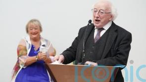 President hosts exhibition marking role of women in peace process